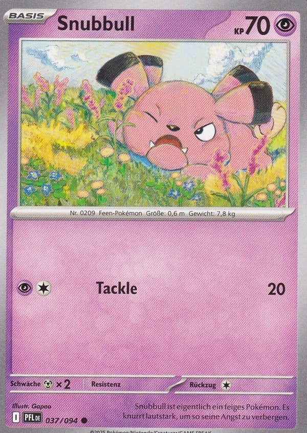 Snubbull 037/094 deutsch
