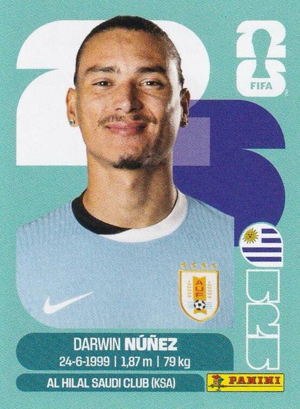 URU17 Darwin Nunez