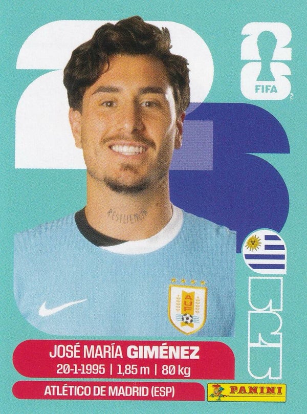 URU5 Jose Maria Gimenez