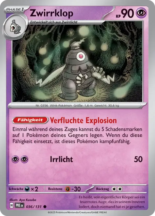 Zwirrklop 036/131 deutsch