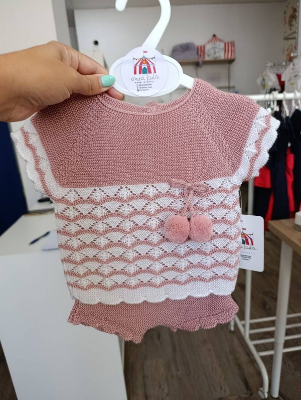 Conjunto bebe dos piezas maquillaje