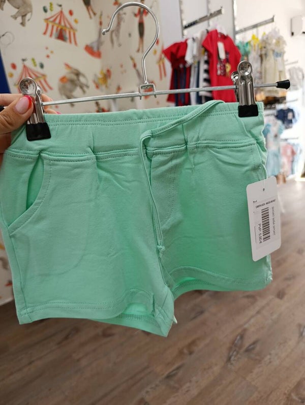 Short niña algodón