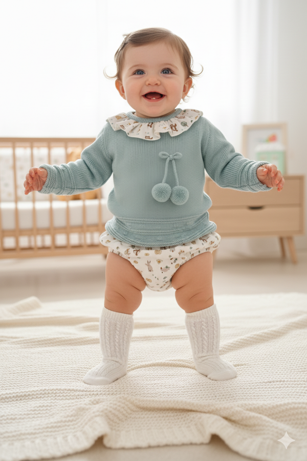 Conjunto lana bosque