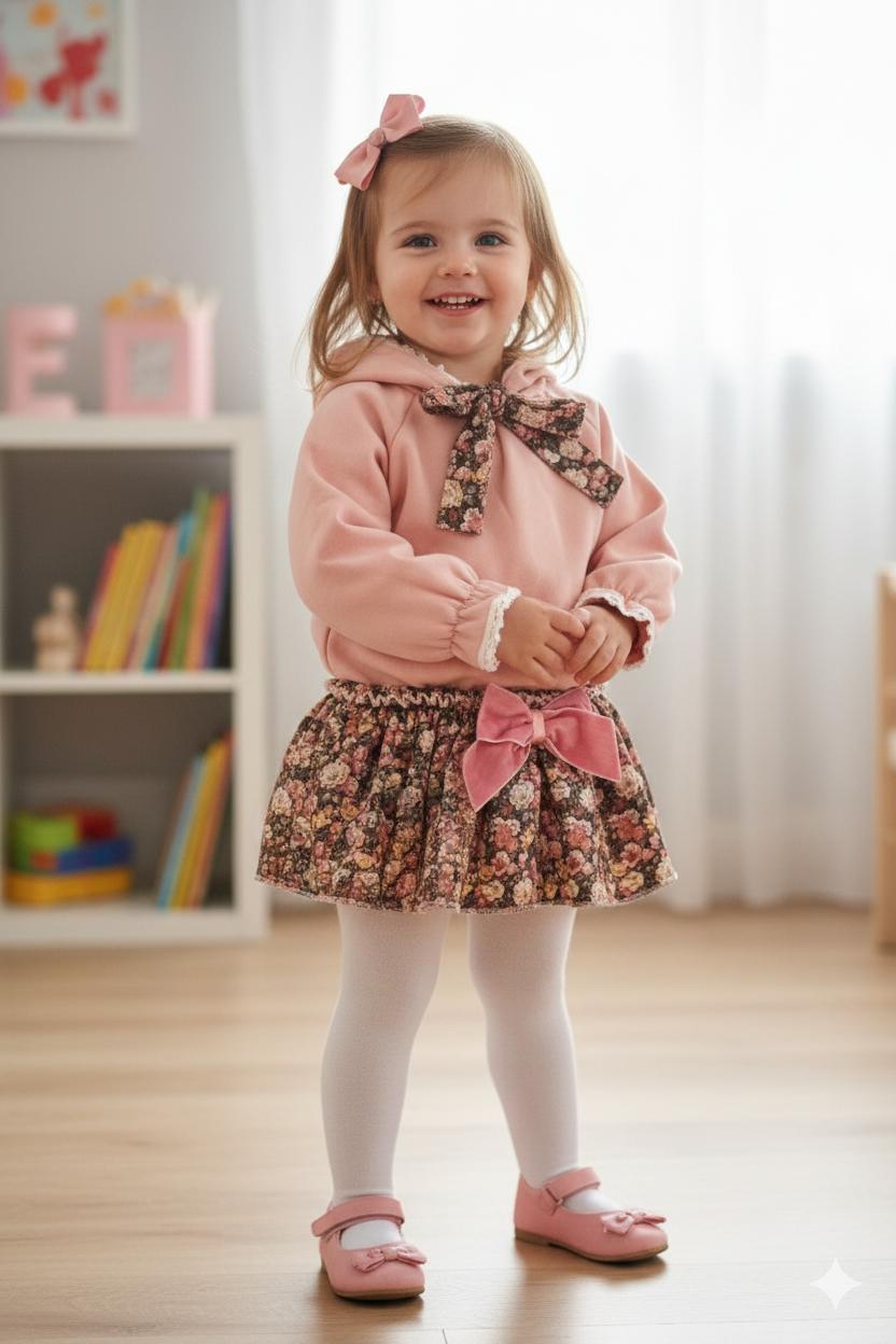 Bba floral Caperucita