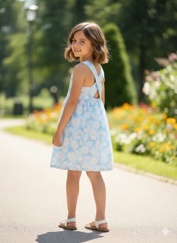Vestido margaritas
