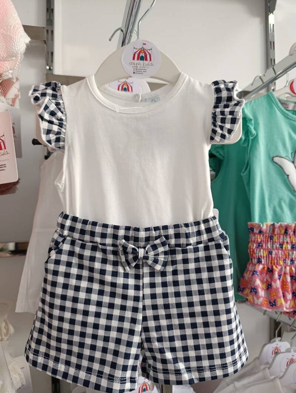Conjunto niña Vichy