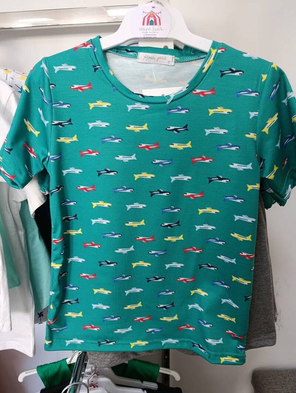 Conjunto niño  aviones