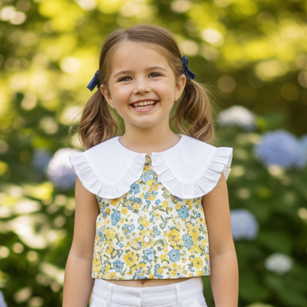 Blusa flores