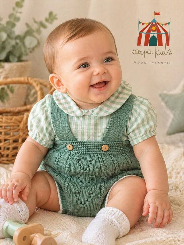 Conjunto verde menta suave