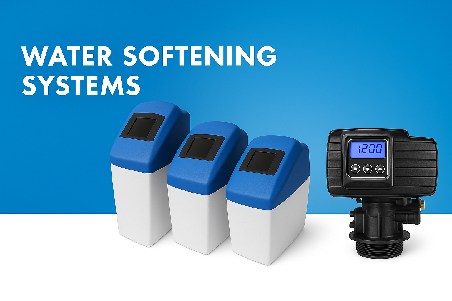 waterontharder wit blauw