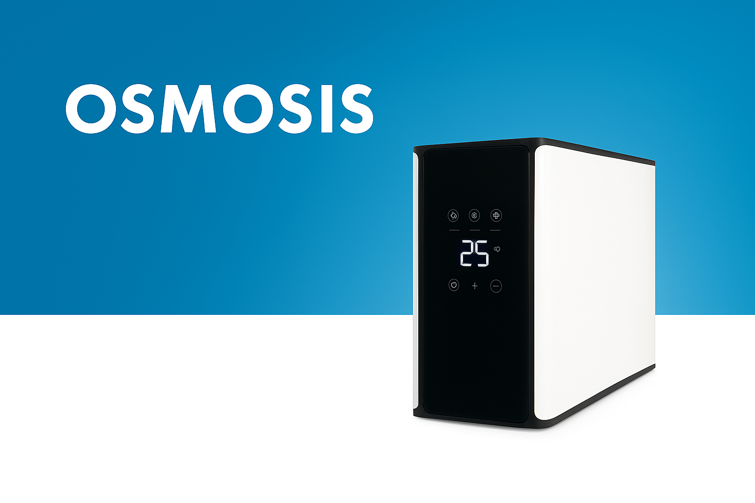 wit zwart osmose systeem