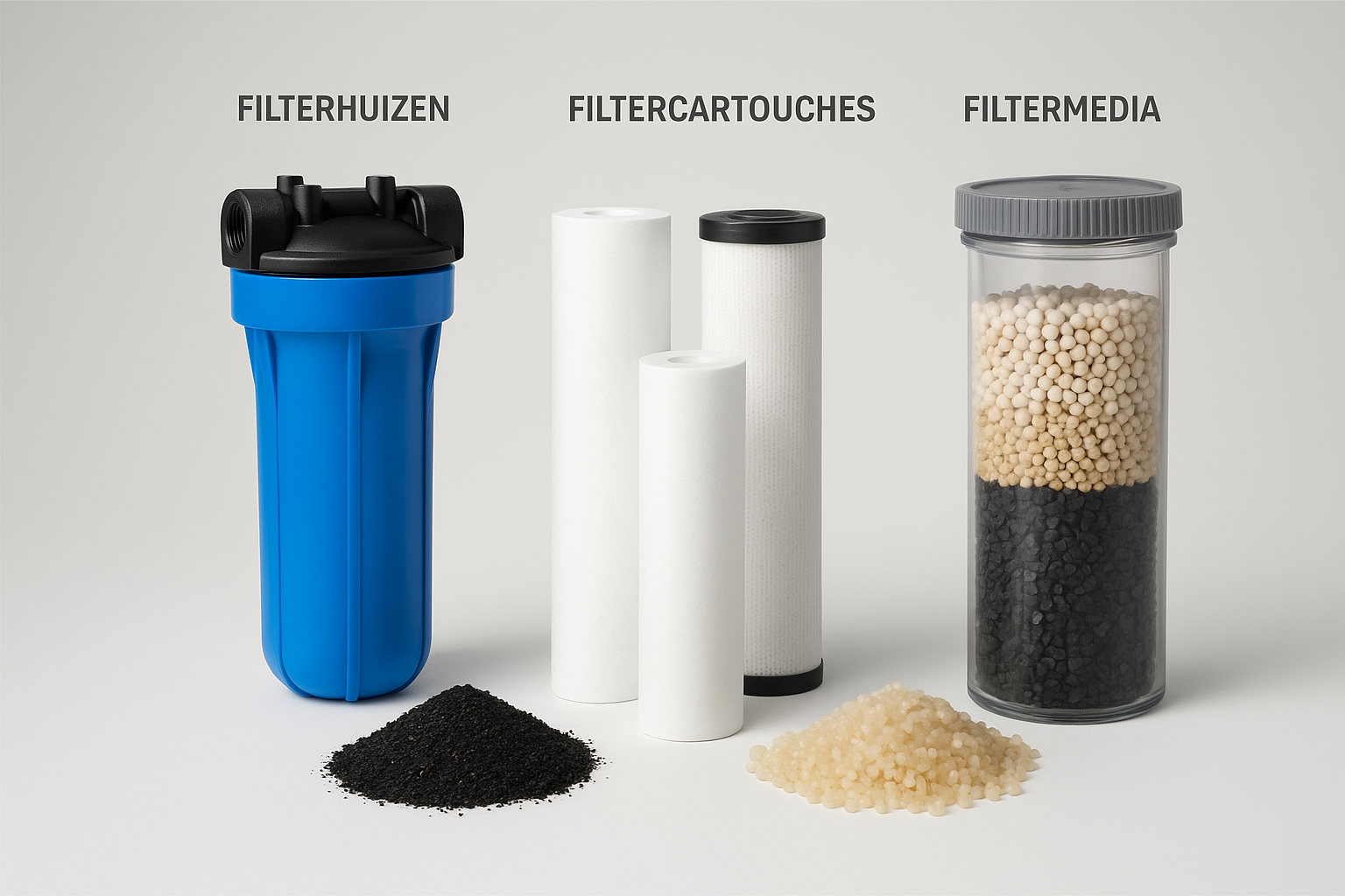 filter media voor waterbehandelingen