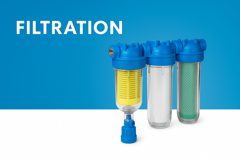 triplex regenwaterfiltratie