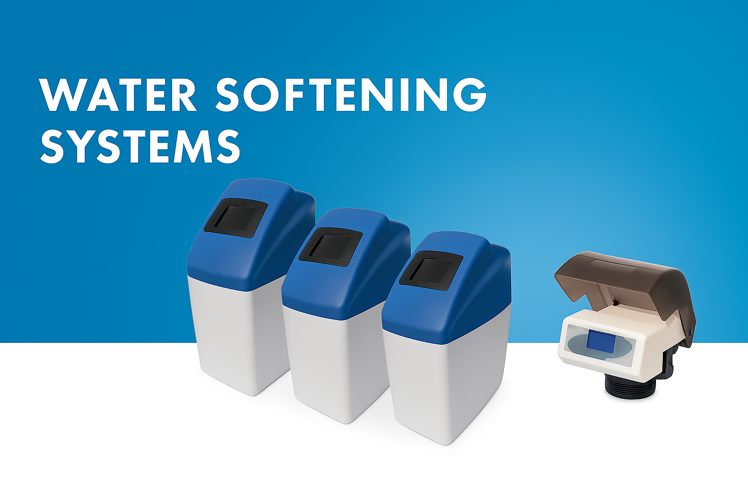 waterontharder wit blauw