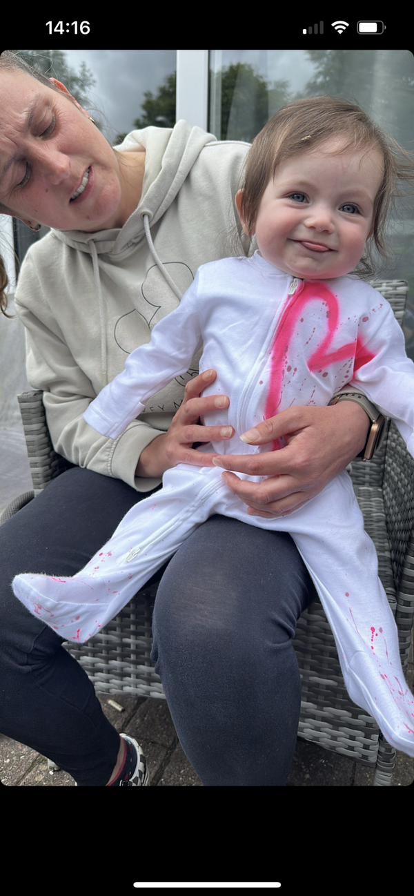 Custom Spray Babygrow