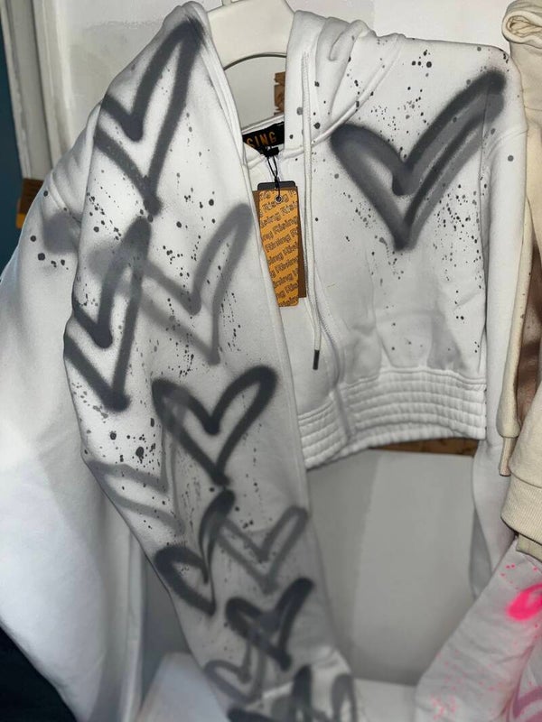 Spraypaint /Graffiti Adults Cropped Tracksuit