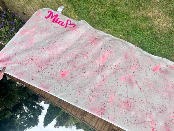 Spraypaint blanket