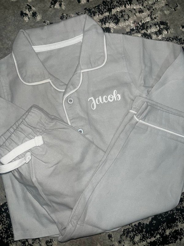 Collared Personalised Pyjamas