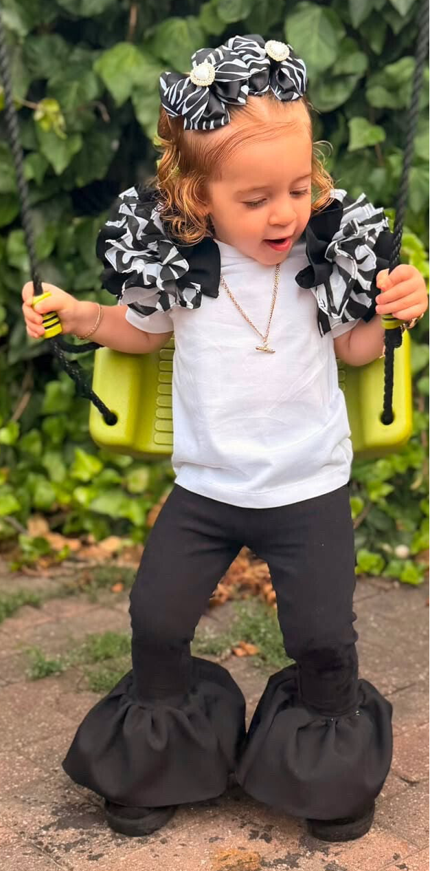 Zoe Zebra Frill