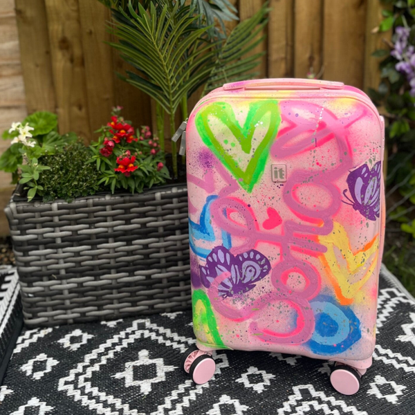 Custom Spray “IT” Travel Case