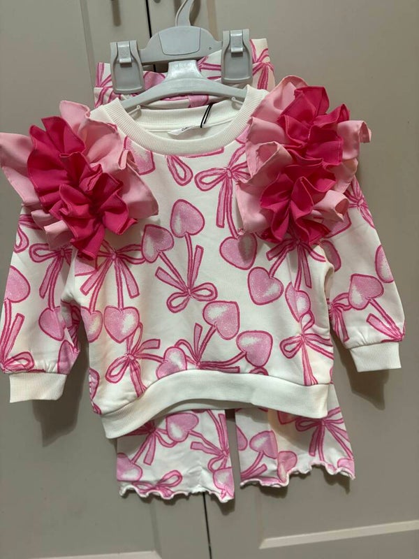 Cherry Heart Flare Set