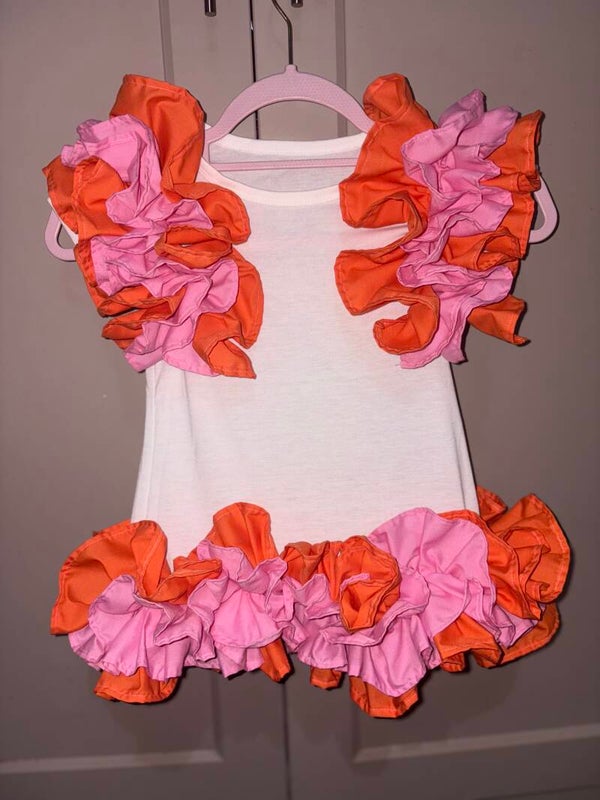 Frill Oversized T Shirt