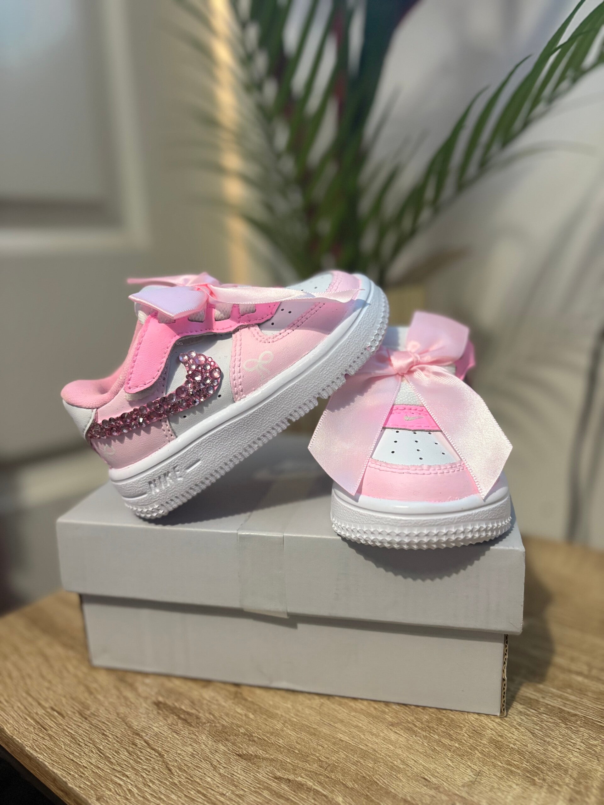 Princess Bow Custom Nike Airforces