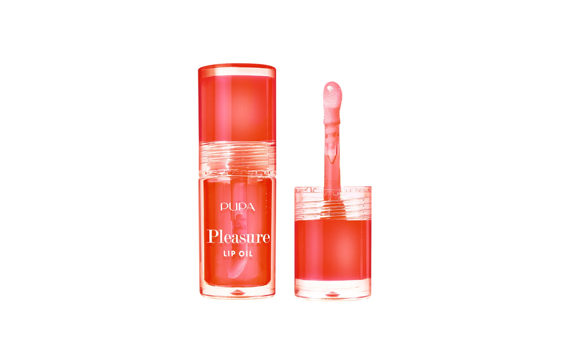 Lip Oil Gloss Strawberry ( subtiele kleur)