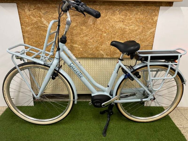 GAZELLE MISS GRACE C7 BOSCH ACTIVE LINE PLUS MIDDENMOTOR ELEKTRISCHE DAMESFIETS 49 CM SLECHTS 256 KM