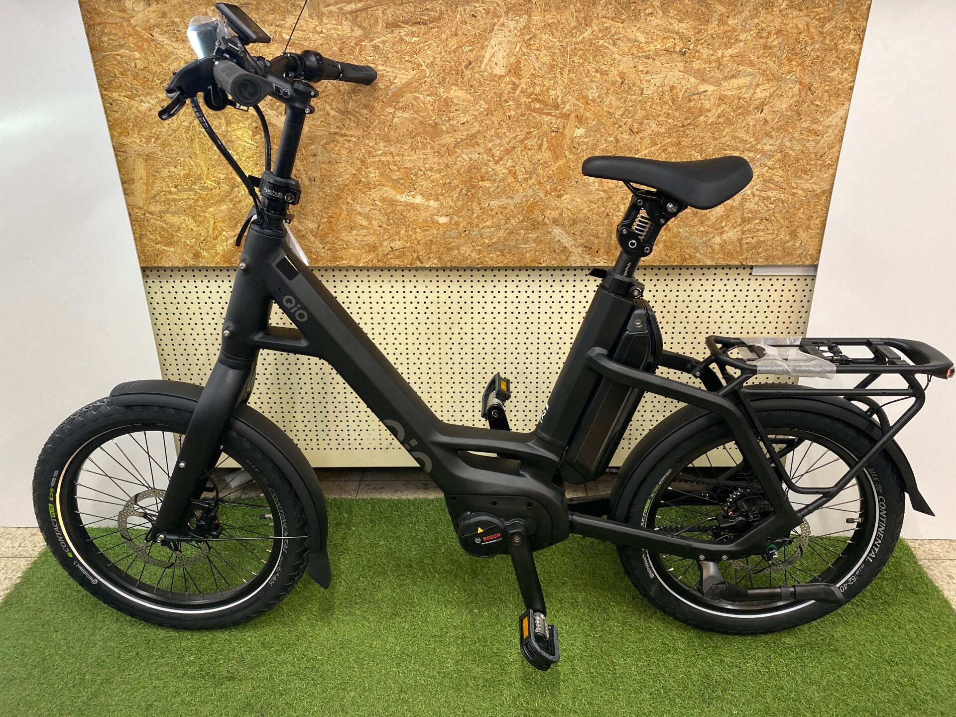 QIO EINS P-5 ELEKTRISCHE COMPACTFIETS BOSCH SMART BELT DRIVE