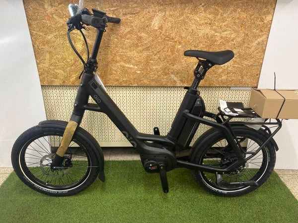 QIO EINS P-E BOSCH MOTOR COMPACT FIETS NIEUW BELT DRIVE