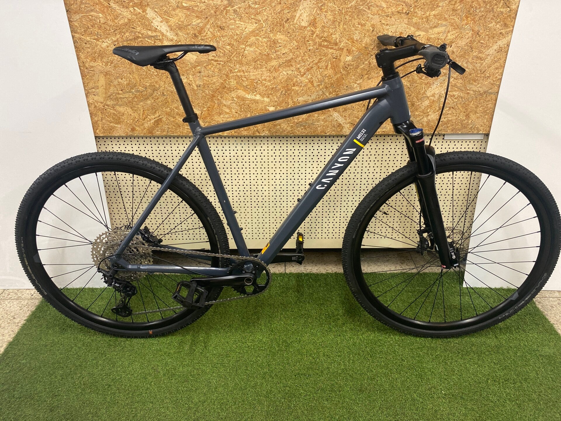 CANYON PATHLITE 7 2024 GRAVEL FIETS 58 CM SHIMANO XT DEMO