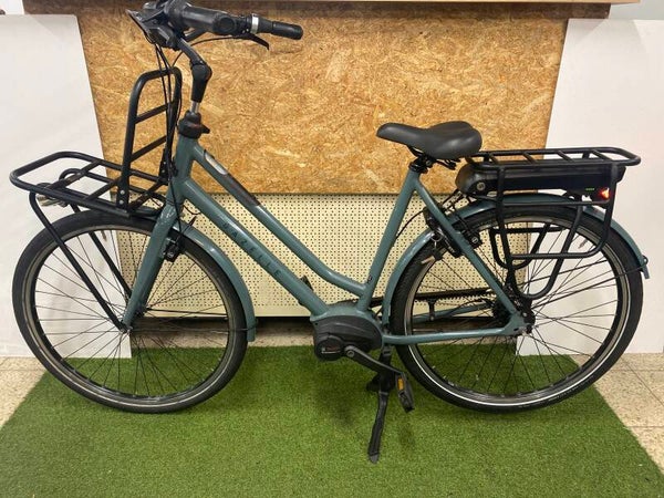 GAZELLE HEAVYDUTY NL C5 HMB 2023 BOSCH PERFORMANCE LINE MIDDENMOTOR ELEKTRISCHE DAMES TRANSPORT FIETS 57CM 500WH BELT DRIVE