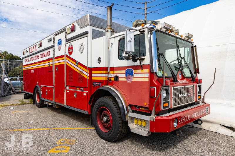 D-160 Decontamination Unit Engine 160 - Special Operations Command - Staten Island
