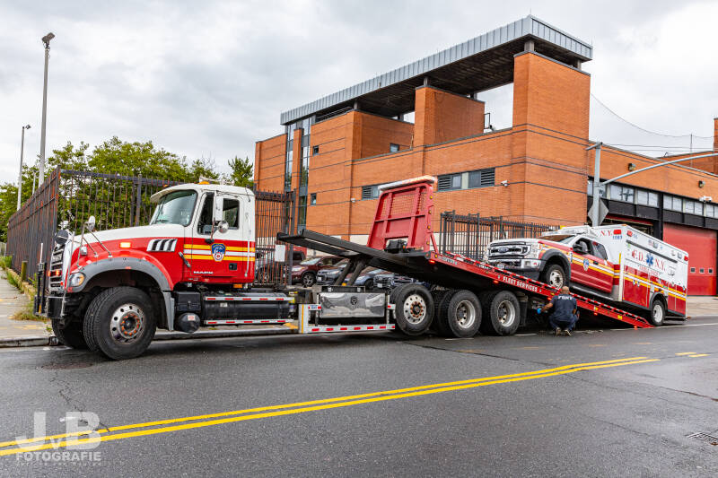 EMS 1583 (on FDNY Tow Truck) - FDNY Ambulance