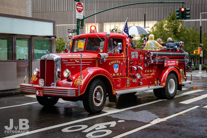 Engine 2 FDNY Fire Family Transport Foundation