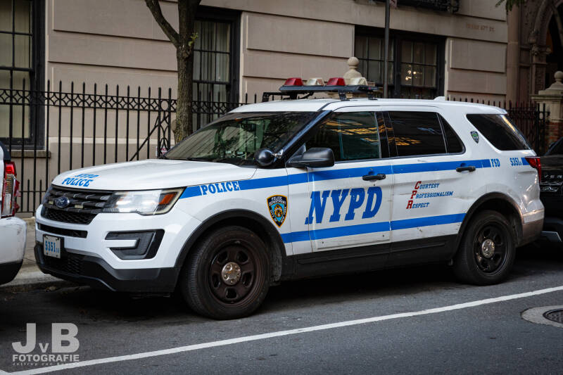 NYPD Ford Explorer Police Interceptor Fleet Service Division FSD 535116