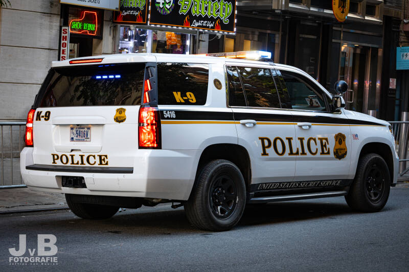 USSS Chevrolet Tahoe PPV K-9 Special Operations Division