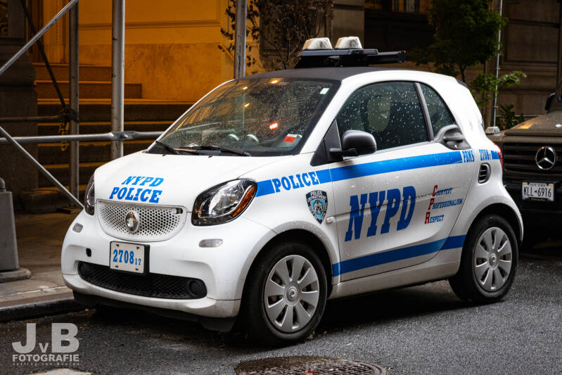 Smart Fortwo NYPD PBMS Patrol Borough Manhattan South 270817