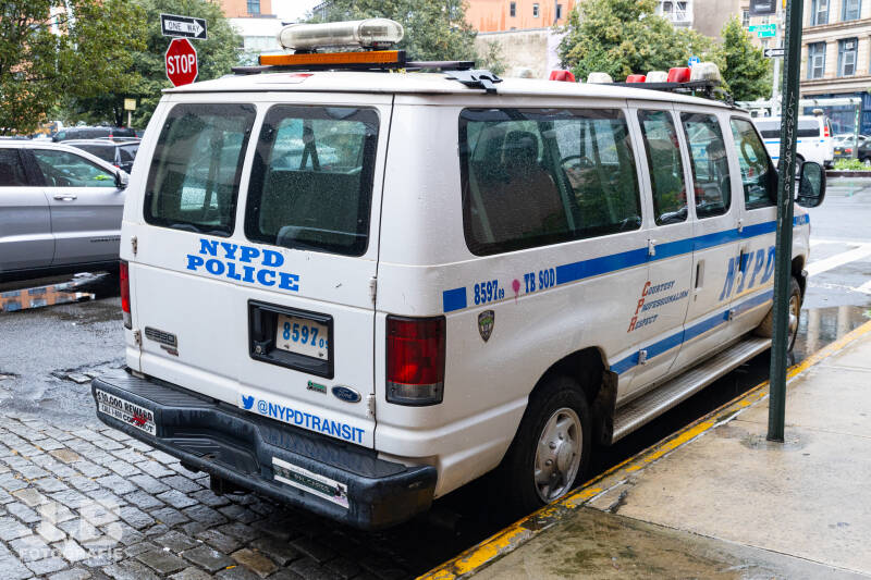 NYPD Ford E-Series Van Transit Bureau Special Operations Division 859709