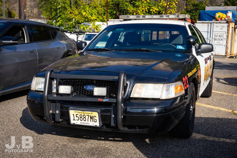 23 Ford Crown Victoria Police Interceptor (CVPI) School Resource Supervisor North Bergen Police Department