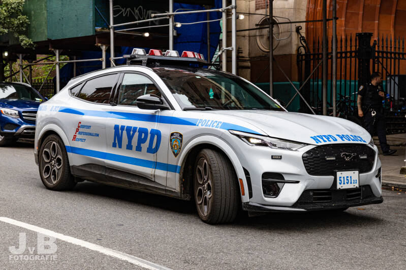 Full electric Ford Mustang Mach-E GT 81st Precinct