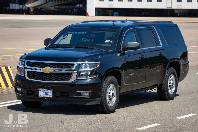 USSS Chevrolet Suburban during NATO-Summit in The Netherlands