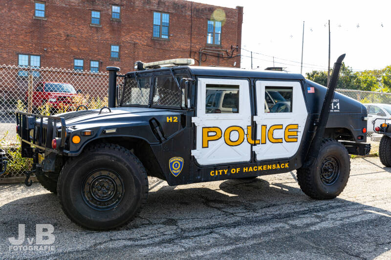 H2 Humvee (HMMWV) former Military truck City of Hackensack Police Department