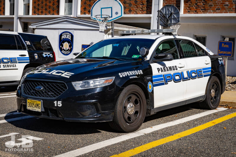 15 Ford Taurus Supervisor Patrol Paramus Police Department