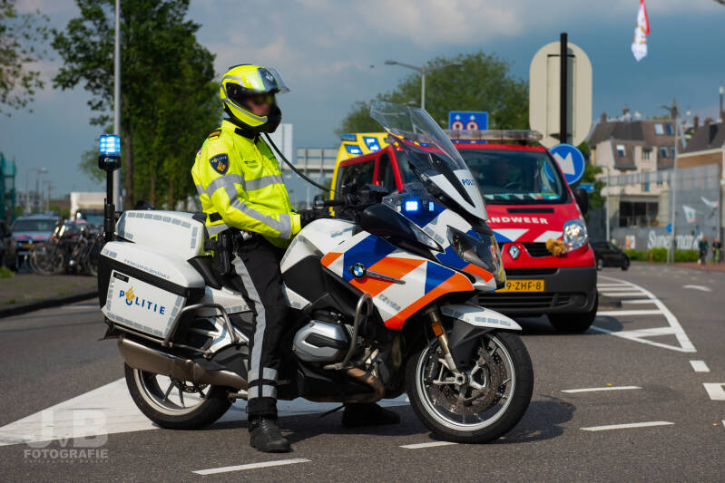 Een BMW R1200rt van de Politie Eenheid Noord-Holland. (1)