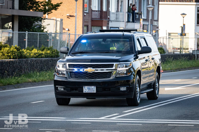 USSS Chevrolet Suburban (CET) Counter Assault Team during NATO-Summit in The Netherlands