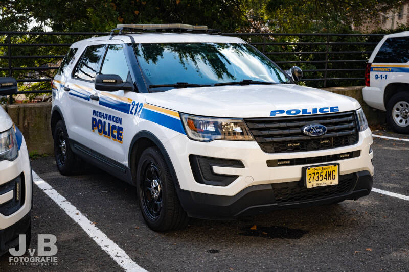 212 Ford Explorer Police Interceptor Weehawken Police Department
