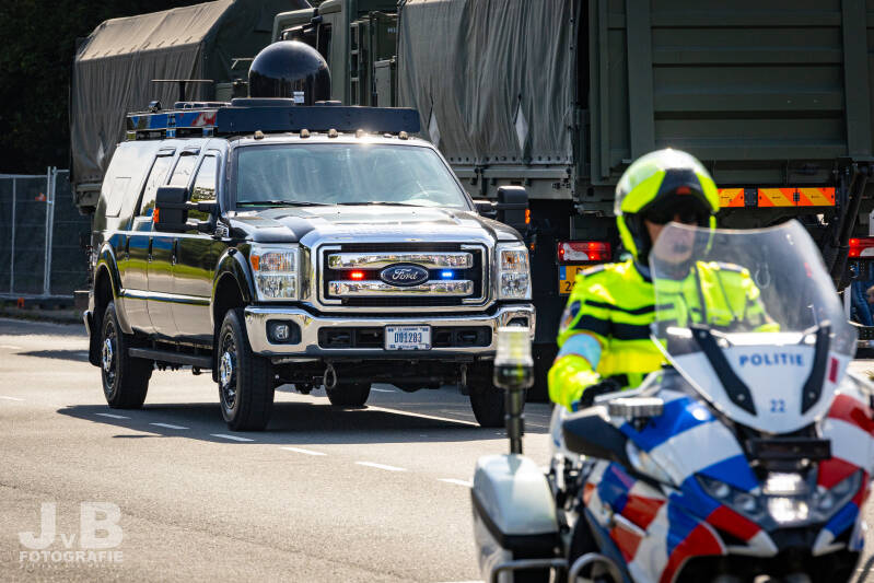 WHCA Ford F350 Superduty ''Roadrunner'' White House Communication Agency during NATO Summit 2025 in The Netherlands