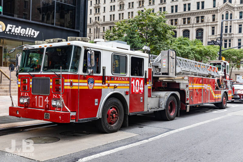 Spare/Reserve Tiller Ladder (Operating as Tiller Ladder 104)